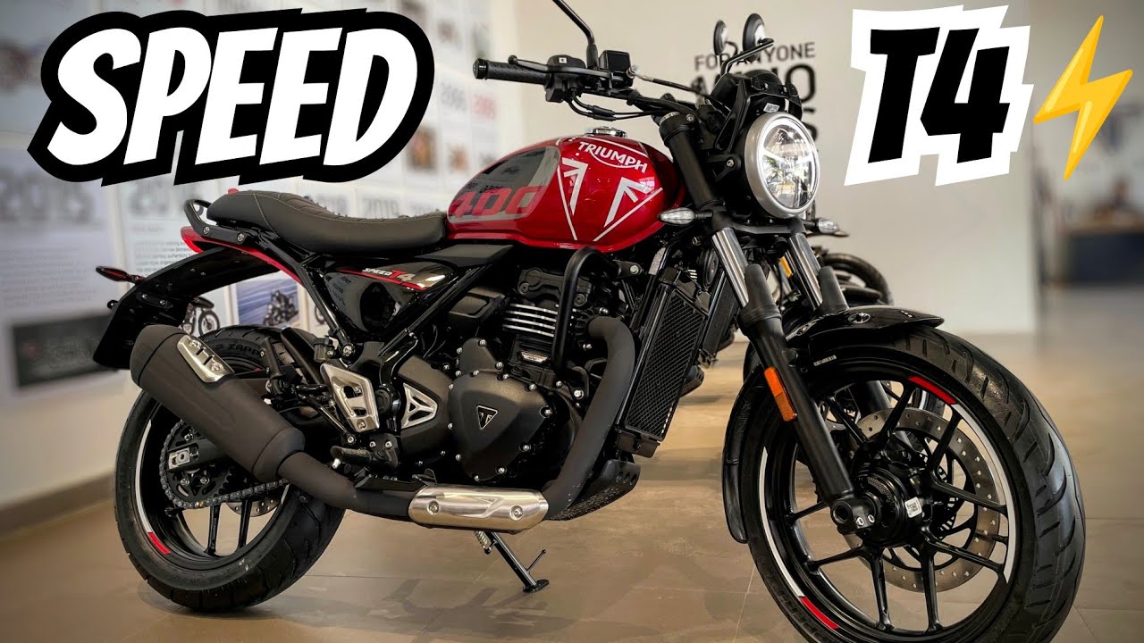 Triumph Speed T4 : powerful 398cc engine, top speed, see price