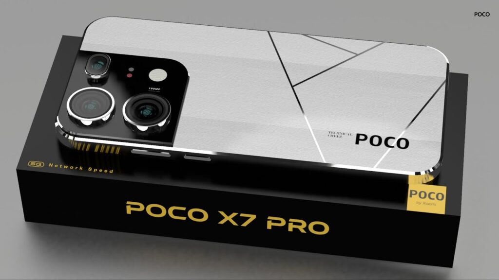 POCO X7 Pro - 5G, 100MP camera, with 30X space zoom, 5300mAh battery, see price